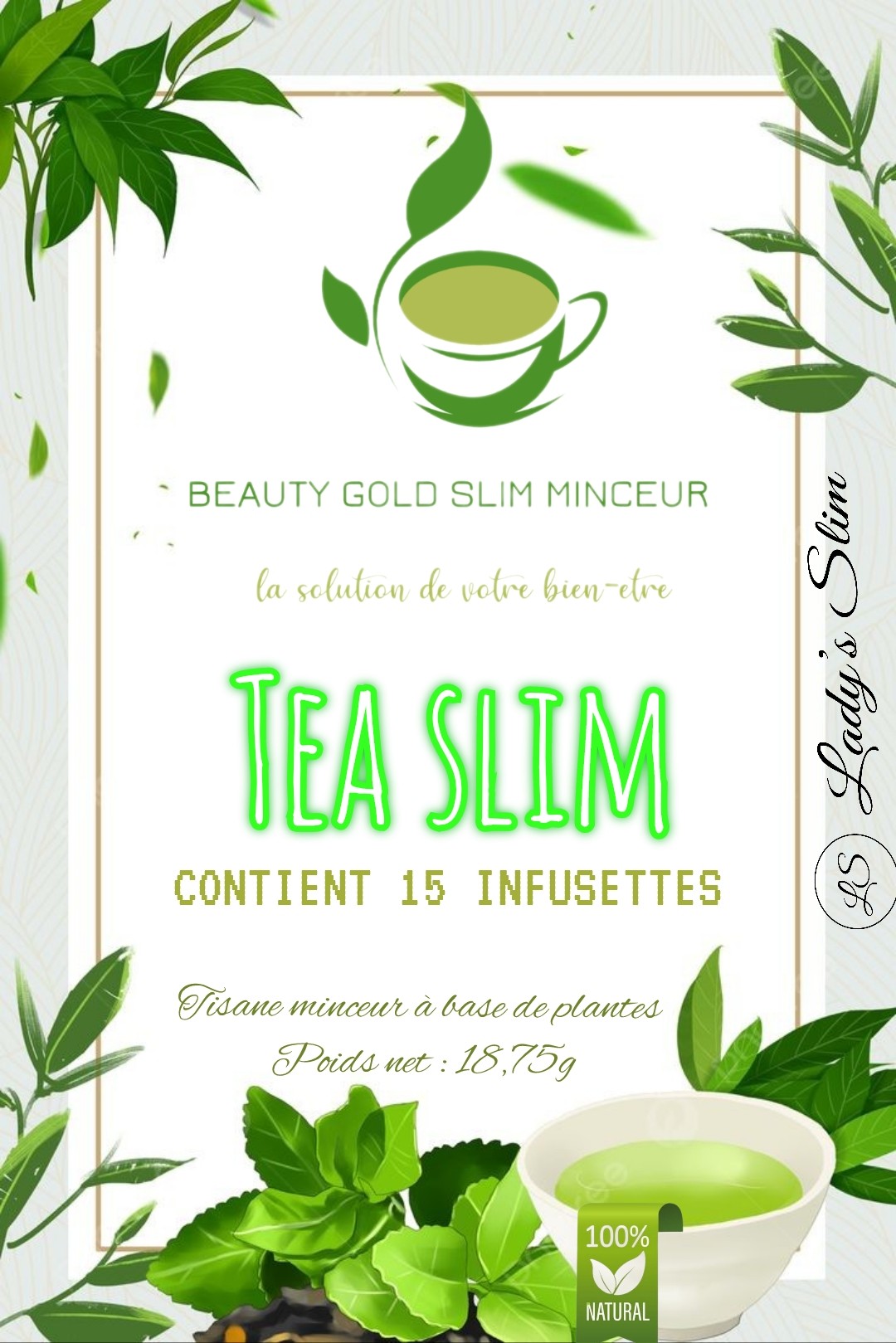 🌿 TEA SLIM – Infusion Minceur 100% Naturelle